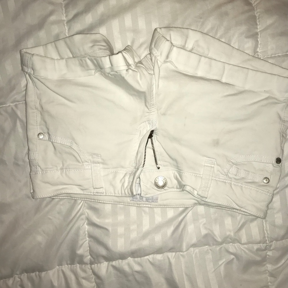 white shorts